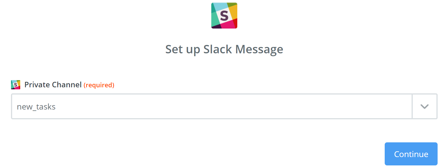 set up slack in zenkit