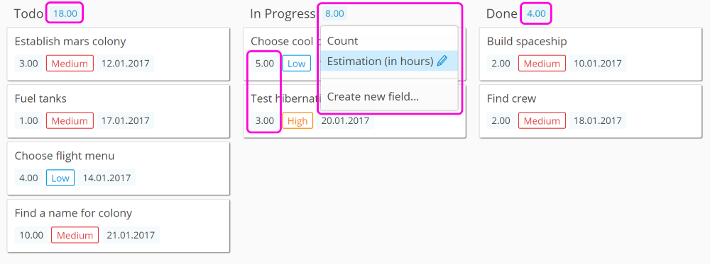 how personal kanban works in zenkit