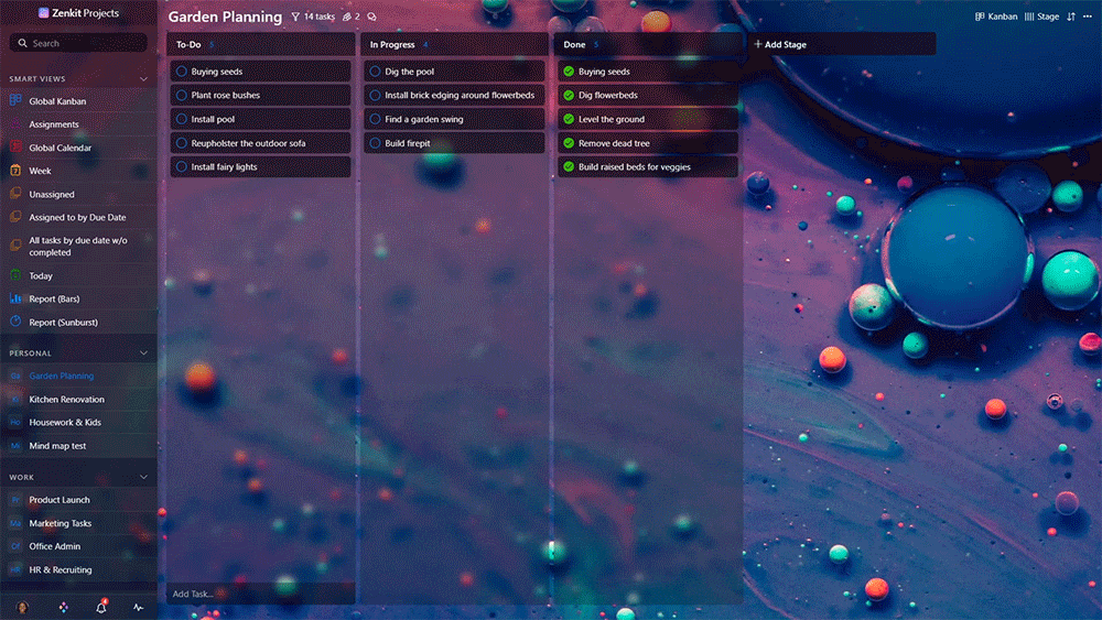 Demonstração de itens Multiselecting