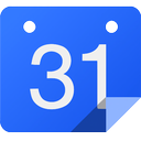 Logotipo do Google Calendar