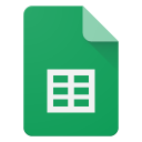 Logotipo do Google Sheets