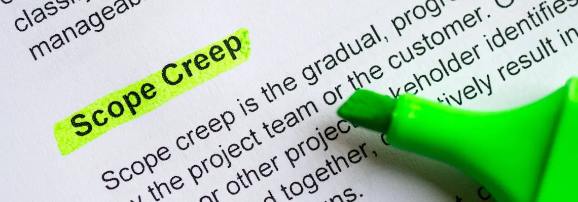 How to avoid scope creep?