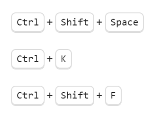 zenkit global shortcuts