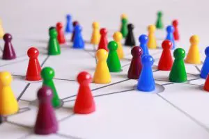 bunte Spielfiguren