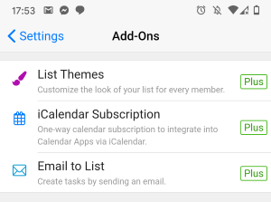 zenkit to do list add ons