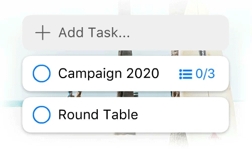 Tasks