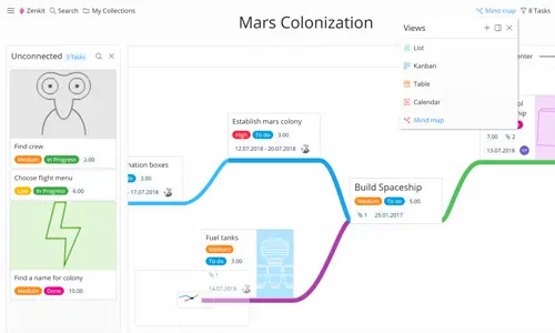 Gerencie seus projetos de forma eficiente