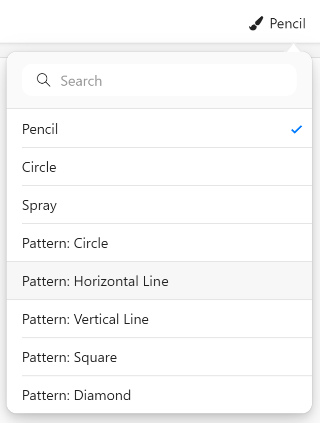 zenkit drawing feature brush picker