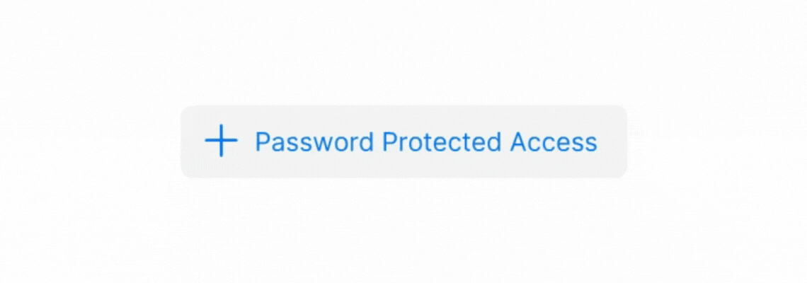 Gibt es einen Passwortgeschützten Zugriff in Zenkit?