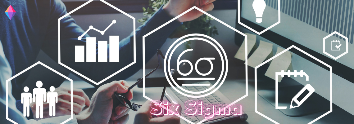 Six Sigma Methoden für datenbasierte Prozessoptimierung – Effizienzsteigerung in Unternehmen durch strukturierte Analyse und Verbesserung.