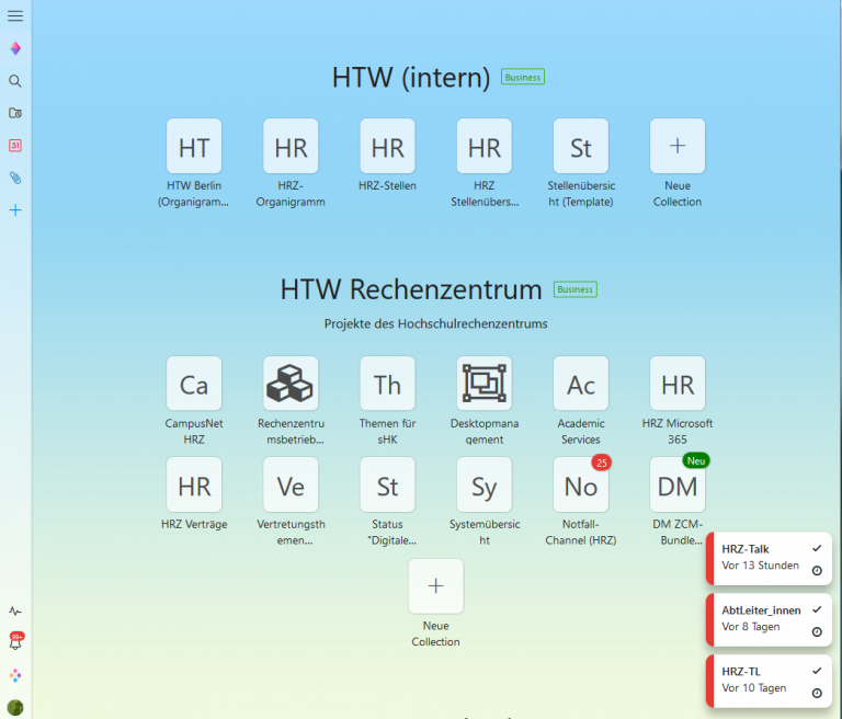 RZ Organigramm