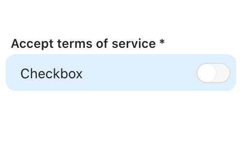 Checkboxen
