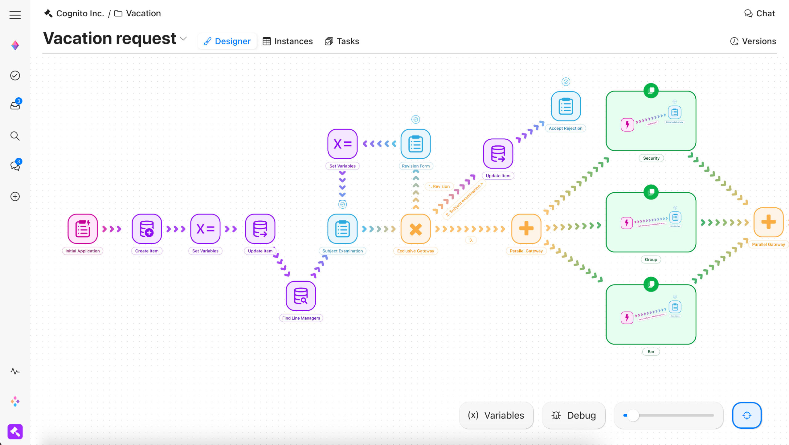 Seus processos no Zenkit